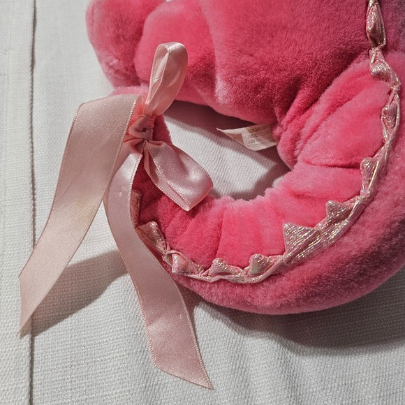 Avon 1997 Pink Plush Dragon Stuffed Animal Toy Collectible Kids Decor - Picture 12 of 16